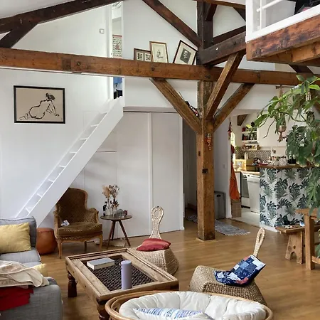 شقة Former Cabinetmaker's Workshop In باريس